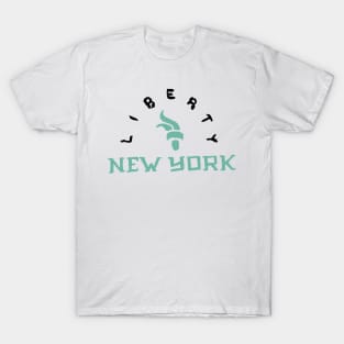 New York libeeerty 15 T-Shirt